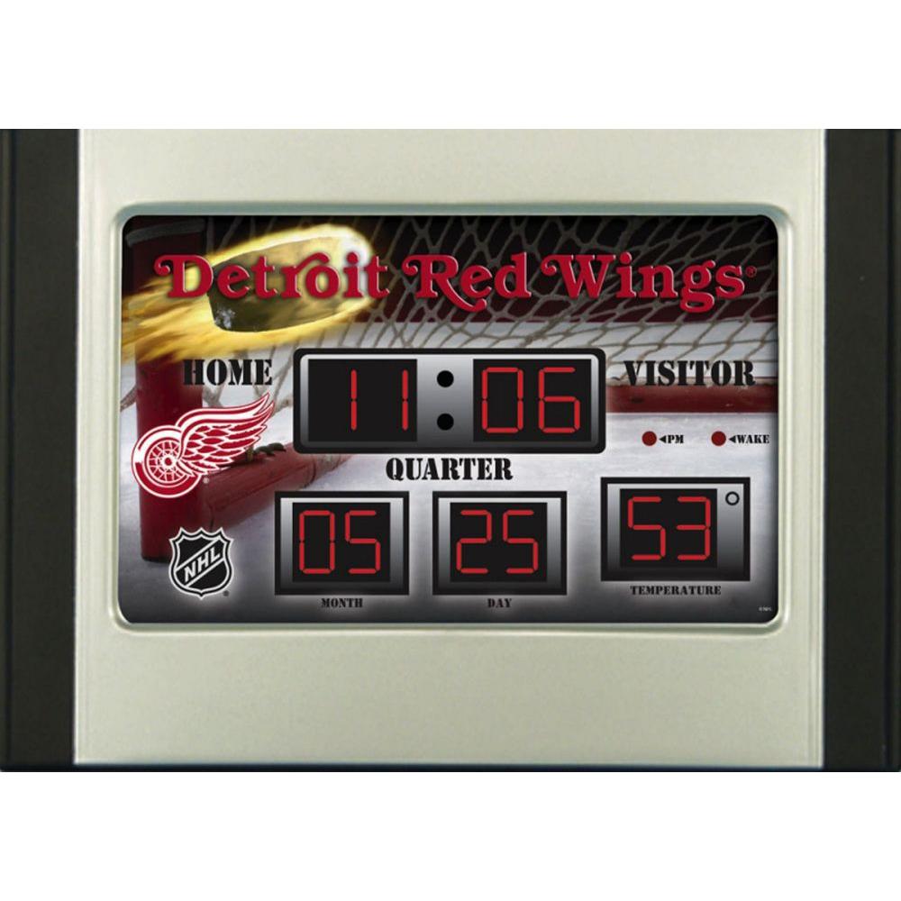 Team Sports America Detroit Red Wings 6 5 In X 9 In Scoreboard