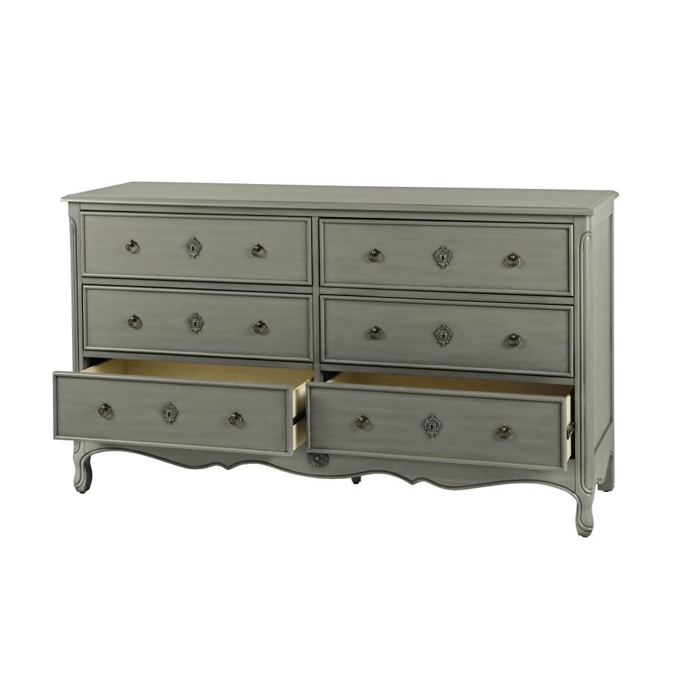 Home Decorators Collection Keys 6 Drawer Dresser In Grey