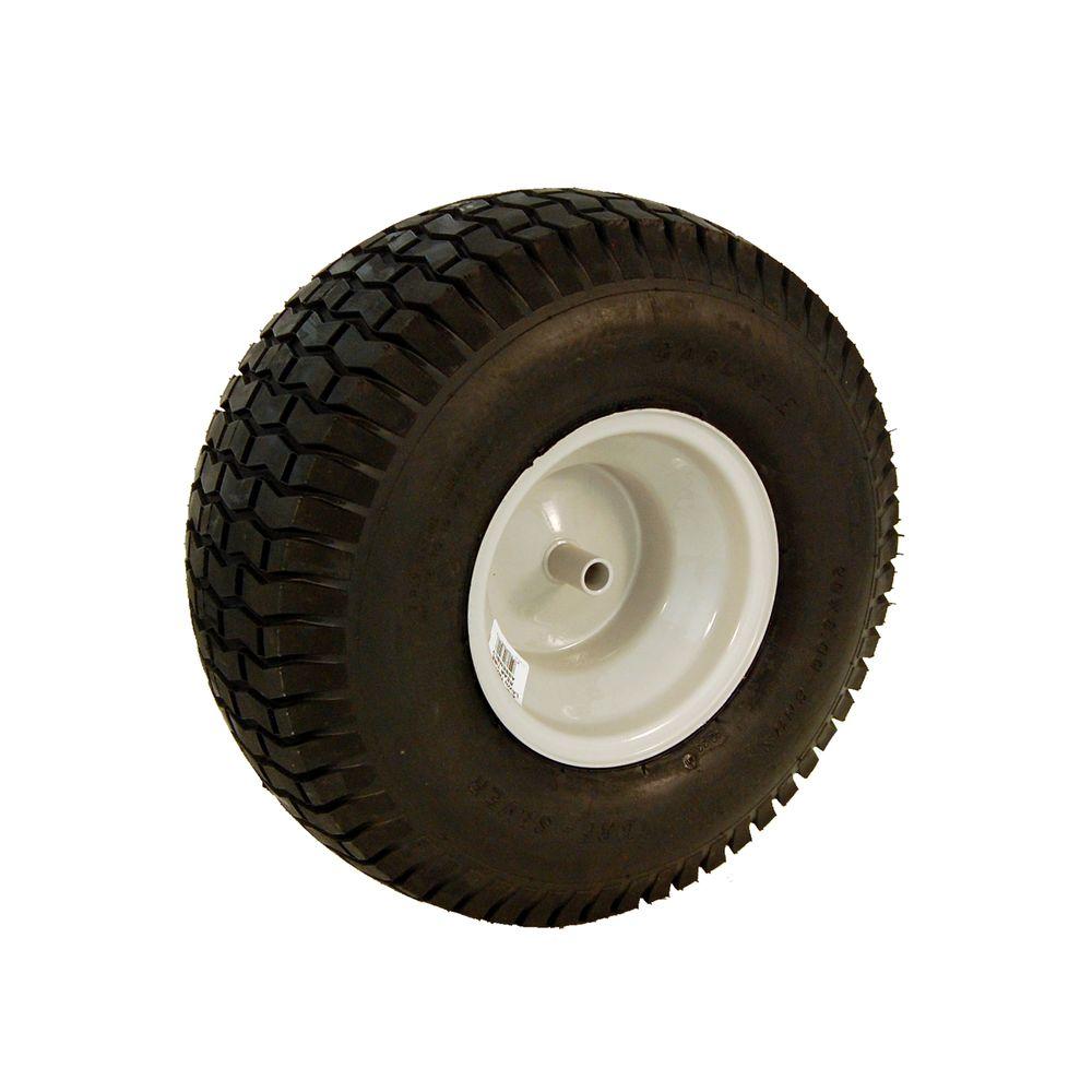 Arnold 15 in. Universal Front-Rider Wheel for Lawn Tractors-490 ...