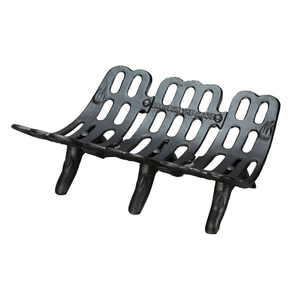 Liberty Foundry 24 inch Cast Iron Fireplace Grate with 2.5 inch Legs by Liberty Foundry