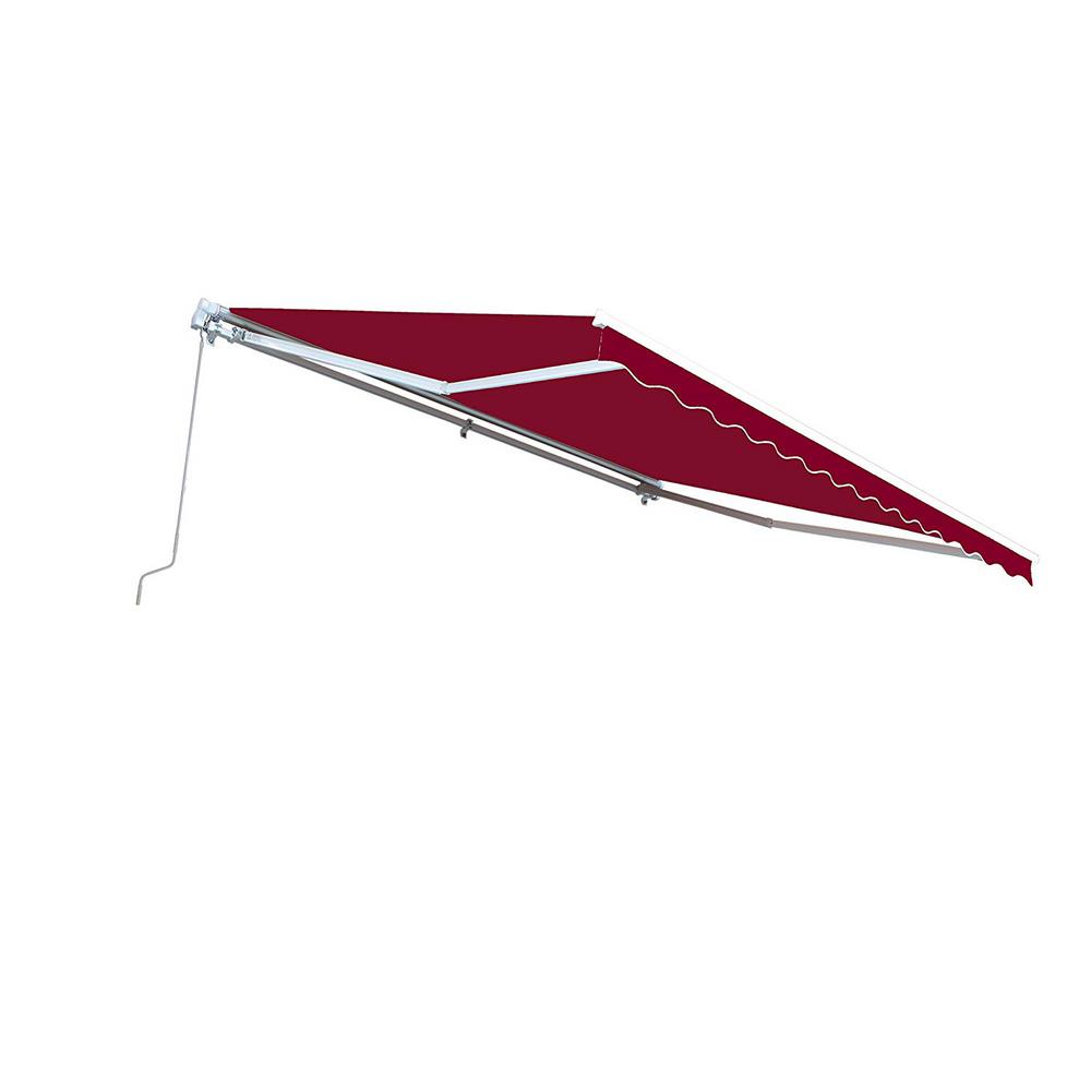 ALEKO 10 ft. Manual Patio Retractable Awning (96 in. Projection) in