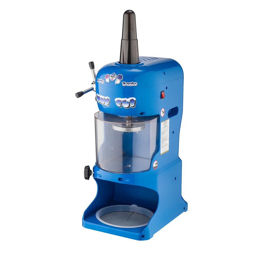Great Northern 32 oz. Blue Snow Cub Snow Cone Machine HWD630235 The