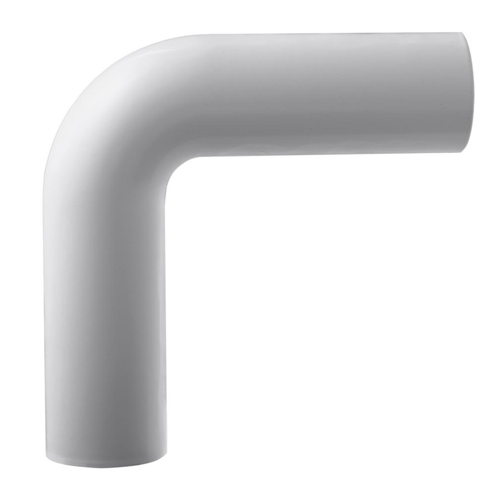 DeckoRail White ADA 90 Degree Outside Corner Hand Rail235947 The