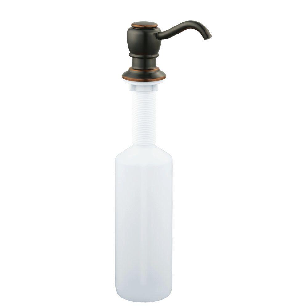 Design House Soap Dispenser In Oil Rubbed Bronze 522268 The Home Soap Dispenser In Oil Rubbed Bronze