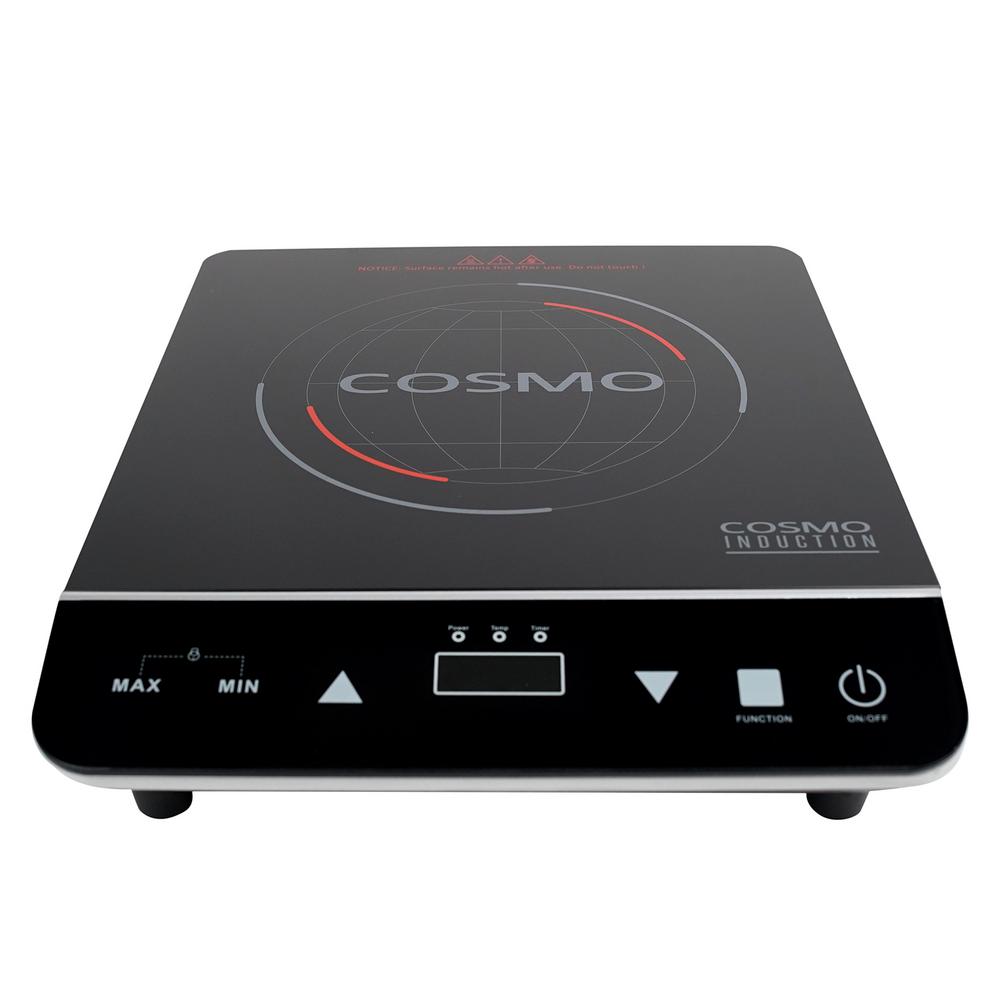 Cosmo 11 5 In Portable Induction Cooktop In Black With 1 Element