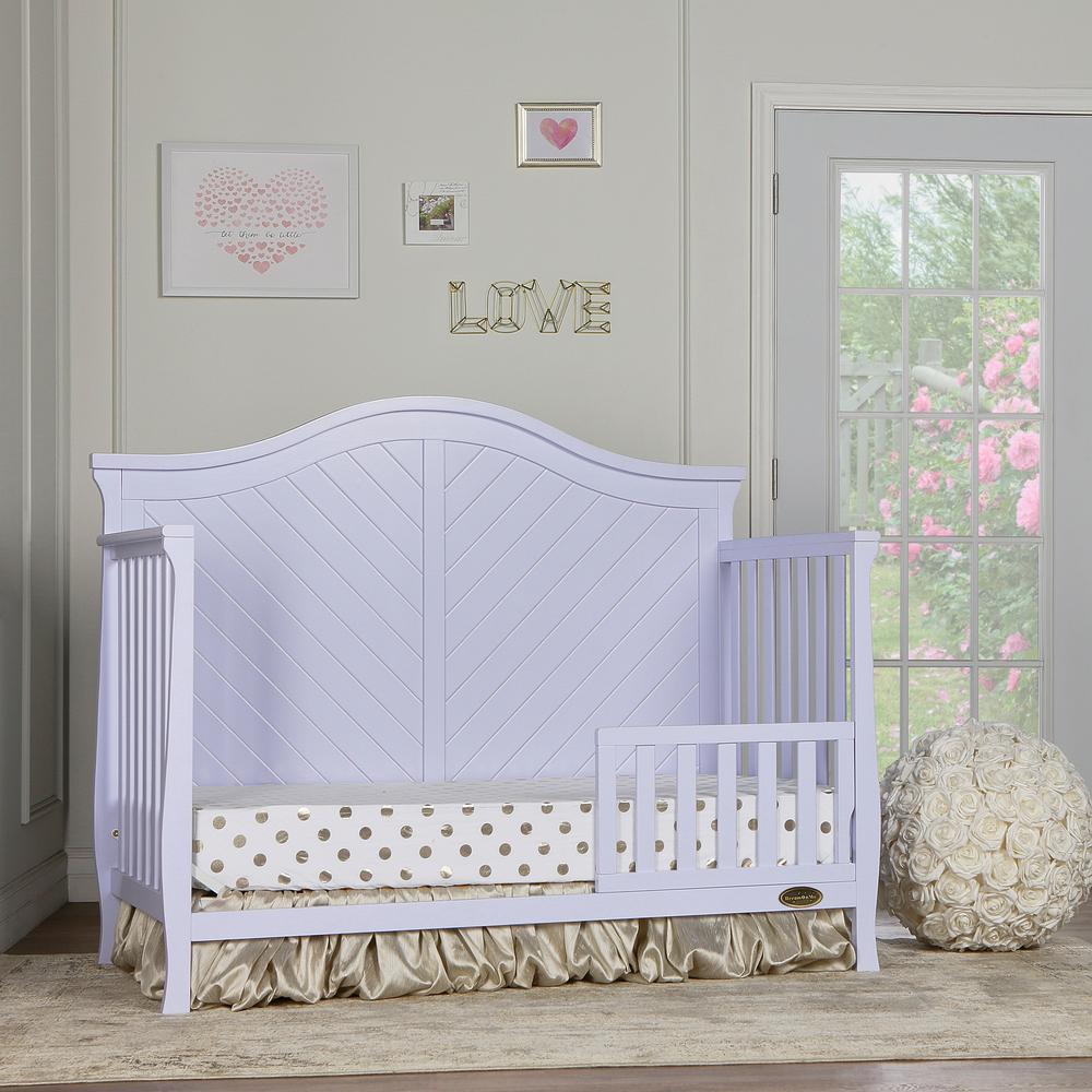 Dream On Me Kaylin Lavender Ice 5 In 1 Convertible Crib 730 Li