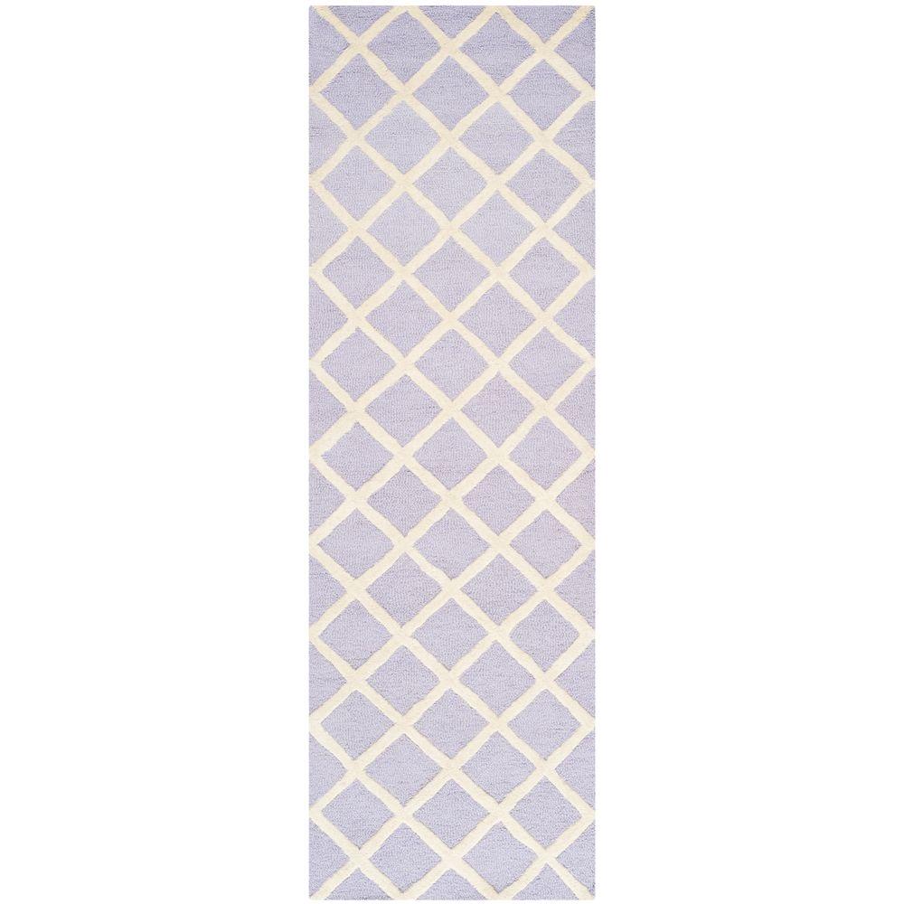 Safavieh Cambridge Lavender/Ivory 4 ft. x 6 ft. Area RugCAM131C4