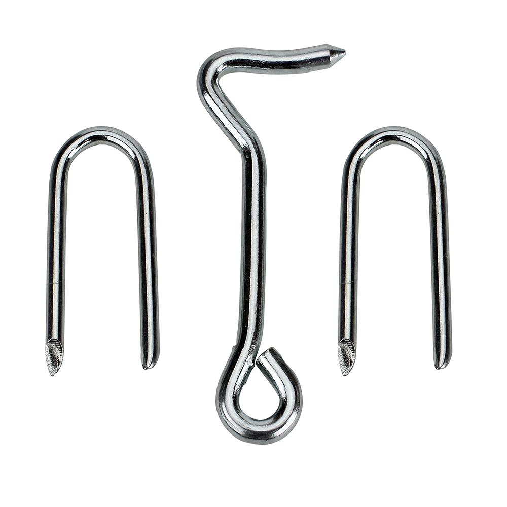 Everbilt 1 2 in x 6 in Zinc Plated Bolt Hook The Home Depot