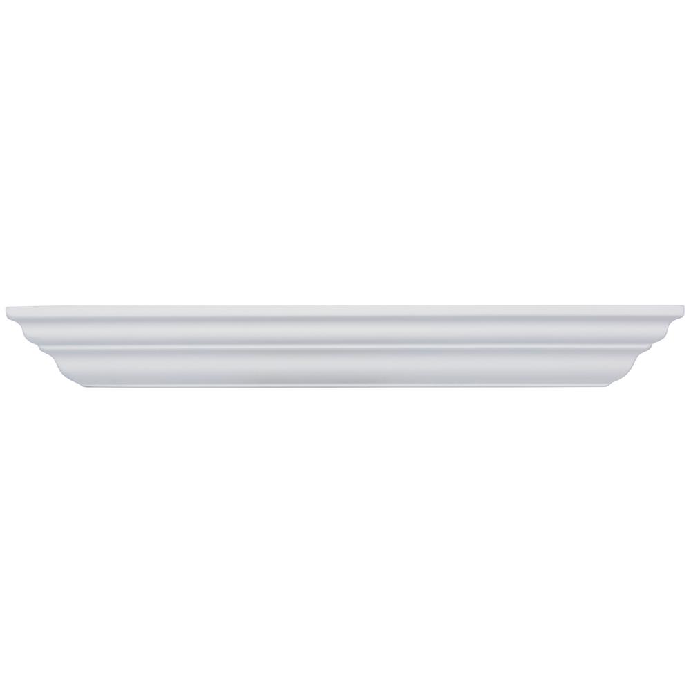 White Floating Decorative Shelving Accessories Classic