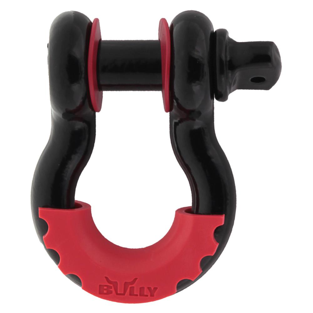 Black DRing Shackle Bolt with Red Rubber IsolatorDRB101EX The Home