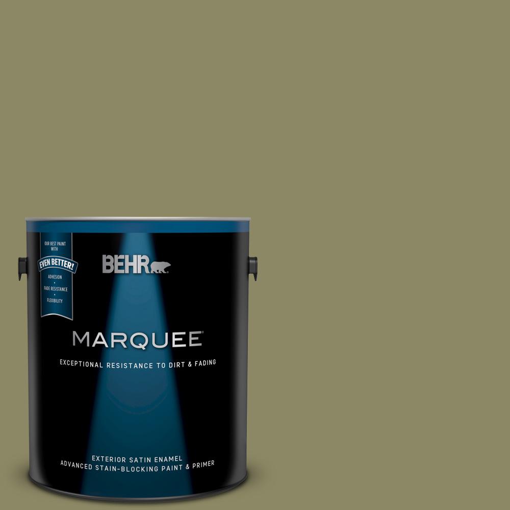 BEHR MARQUEE 1 gal. PPU923 Oregano Spice Satin Enamel Exterior Paint
