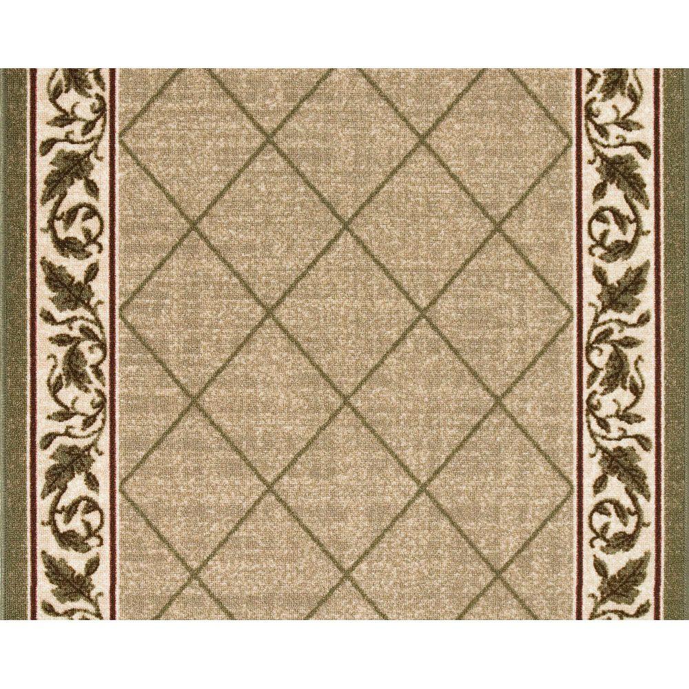 2 X 10 Stair Treads Runners Rugs The Home Depot Roll Rug Runner