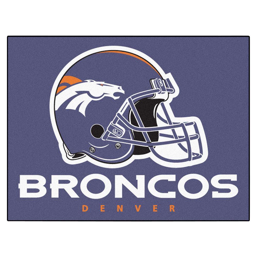 FANMATS Denver Broncos 19 in. x 30 in. Accent Rug5720 The Home Depot