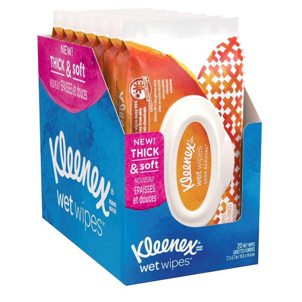 wet wipes kleenex