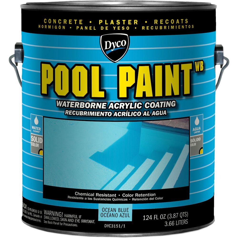 pool acrylic paint