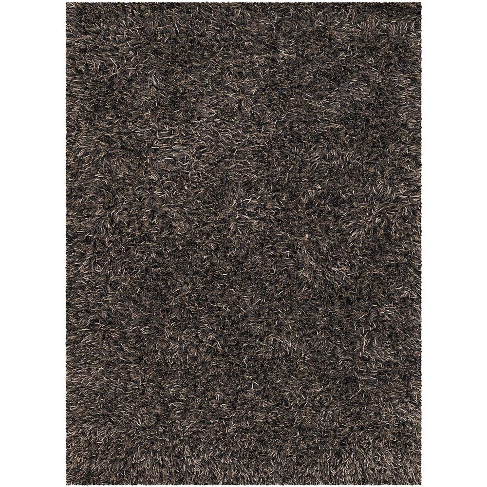 Chandra Tulip Black Beige 8 Ft X 11 Indoor Area Rug