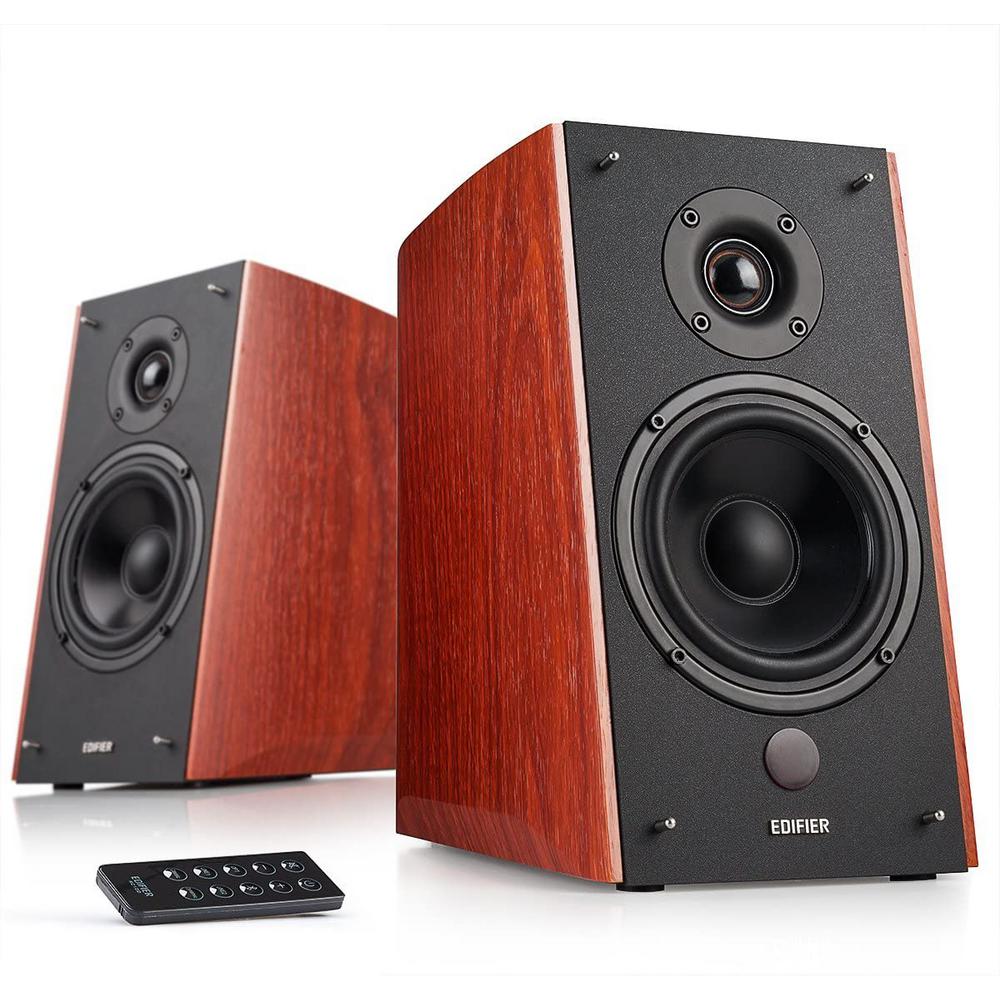 Edifier Powered Bluetooth Bookshelf Speakers R2000db The Home Depot