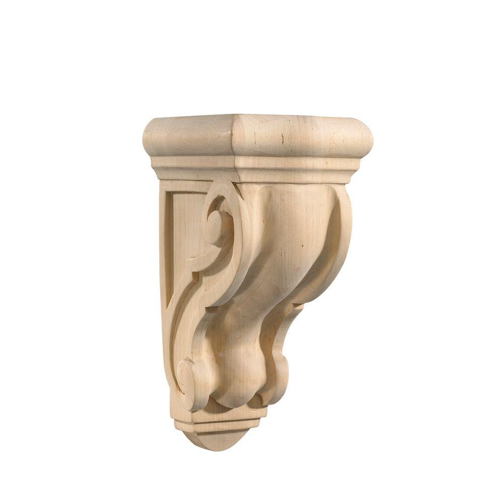 Ornamental Mouldings Maple 5 12 In X 4 58 In X 9 1316 In