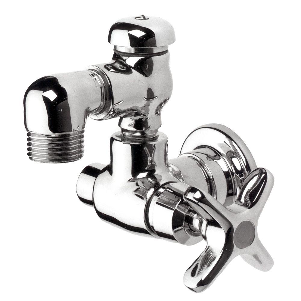 Speakman Commander 1/2 in. NPTF Brass Hose Bib Valve in Polished Chrome