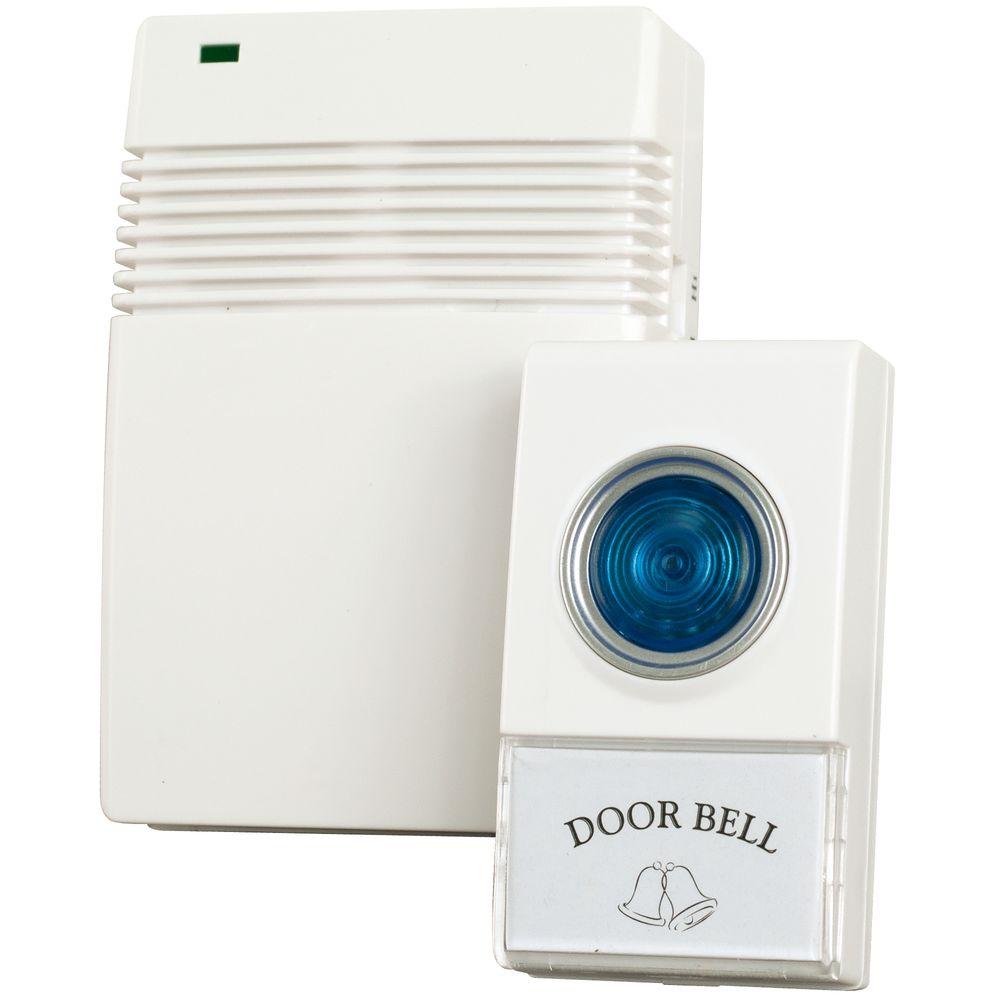 Trademark Home Wireless Remote Control Doorbell with 10 Different
