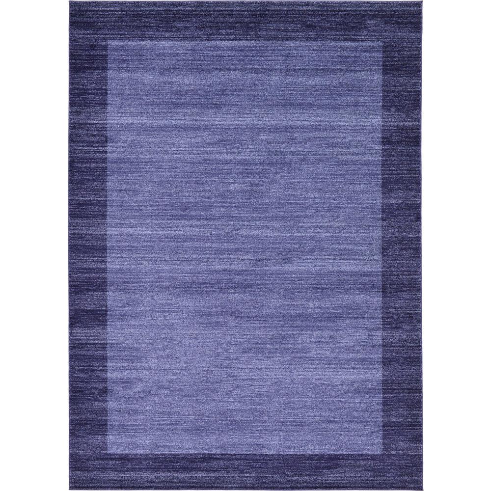 Unique Loom Del Mar Navy Blue 8 ft. x 11 ft. Area Rug3130955 The Home Depot