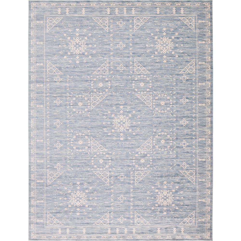 12 X 16 Area Rugs The Home Depot Paris Blue 12 2