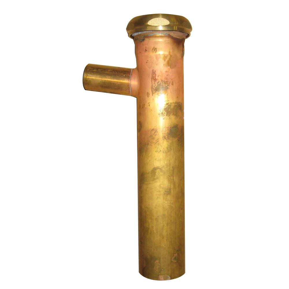 Keeney Manufacturing Company 11/2 in. x 8 in. Brass Branch Tailpiece