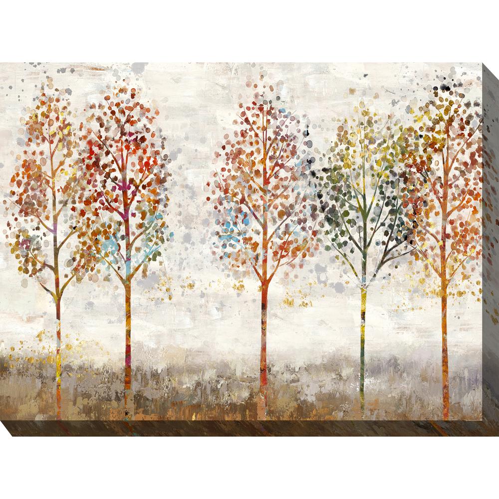 40 In X 30 Young Forest Outdoor Canvas Wall Art