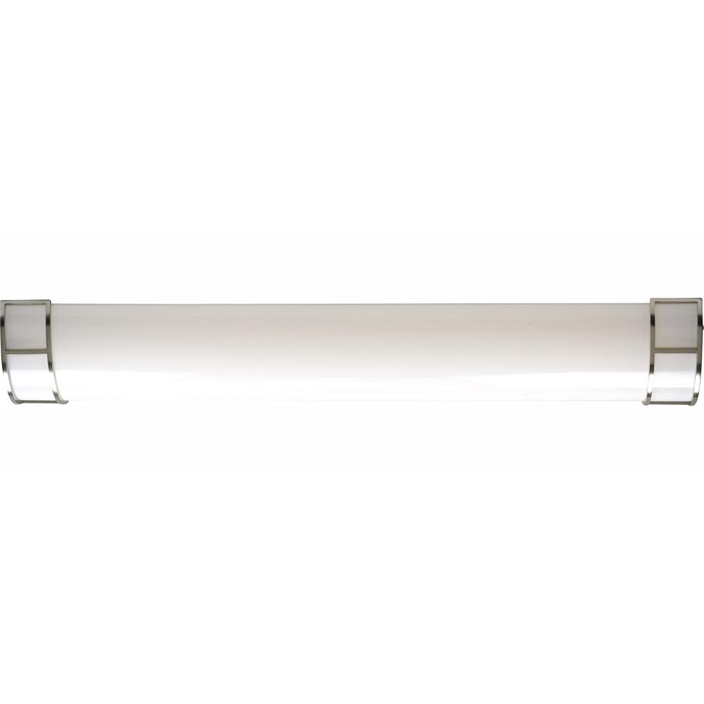 Progress Lighting 3 Light Brushed Nickel Fluorescent Fixture P7258 Progress Lighting 3 Light Brushed