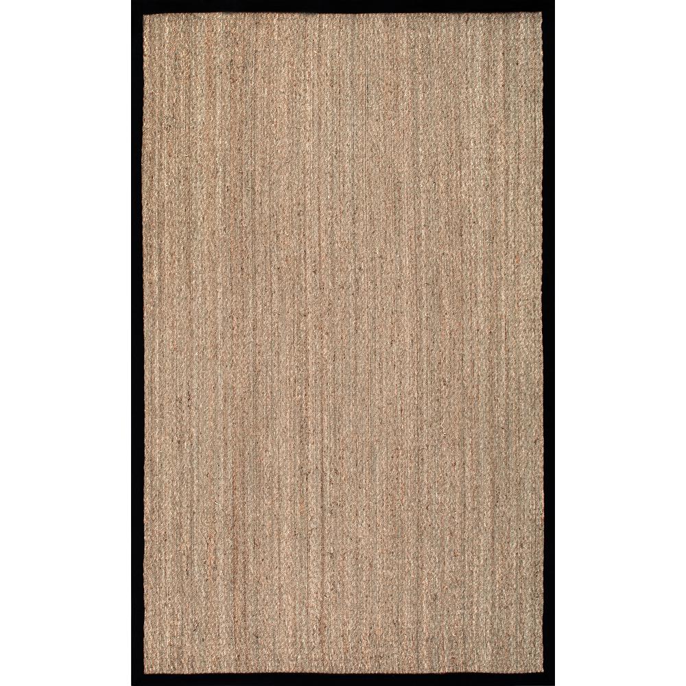 3 X 8 Sea Gr Area Rugs The Home Depot Elijah Seagr With Border Black 3 X 8 Runner