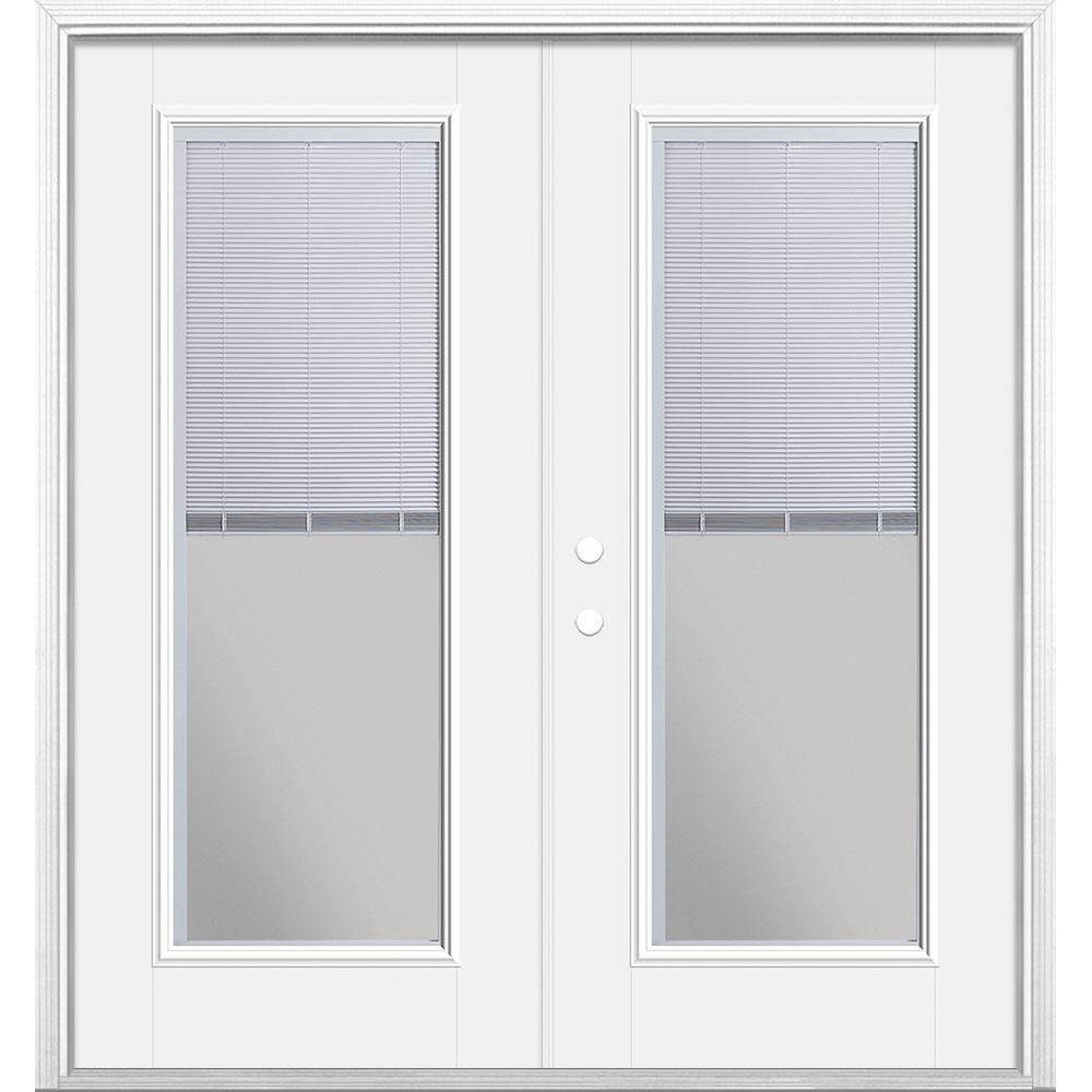 Masonite 72 In X 80 In Primed White Fiberglass Prehung Right