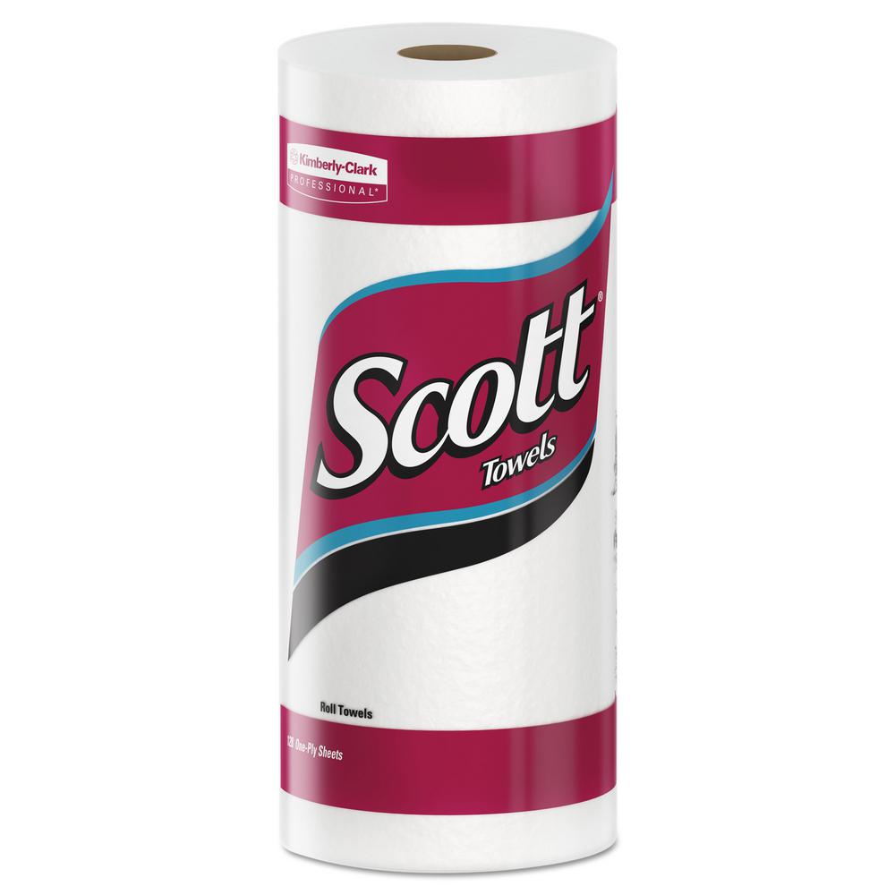 Scott White Perforated Kitchen Roll Paper Towels (Case of ...
