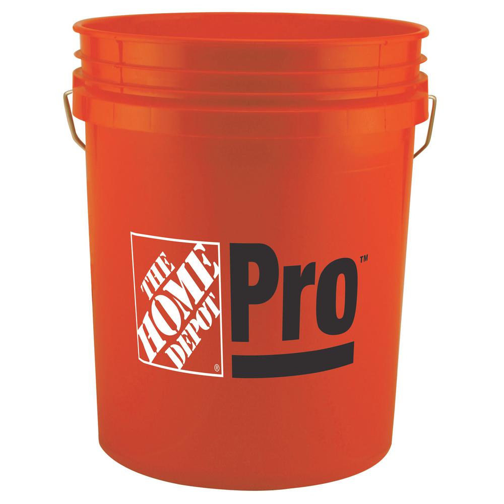 orange bucket