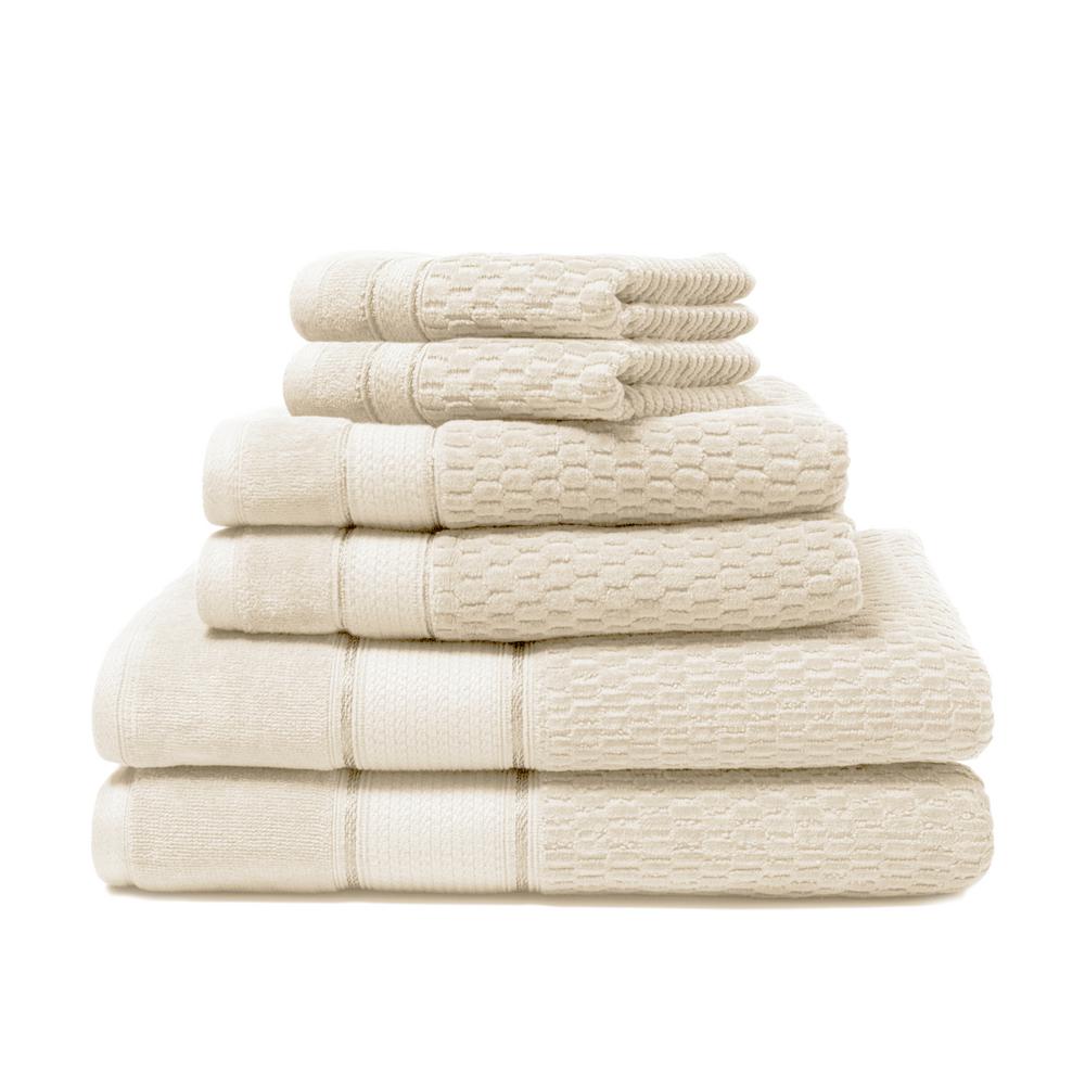 Espalma Royale 6Piece 100 Turkish Cotton Bath Towel Set in Everglade
