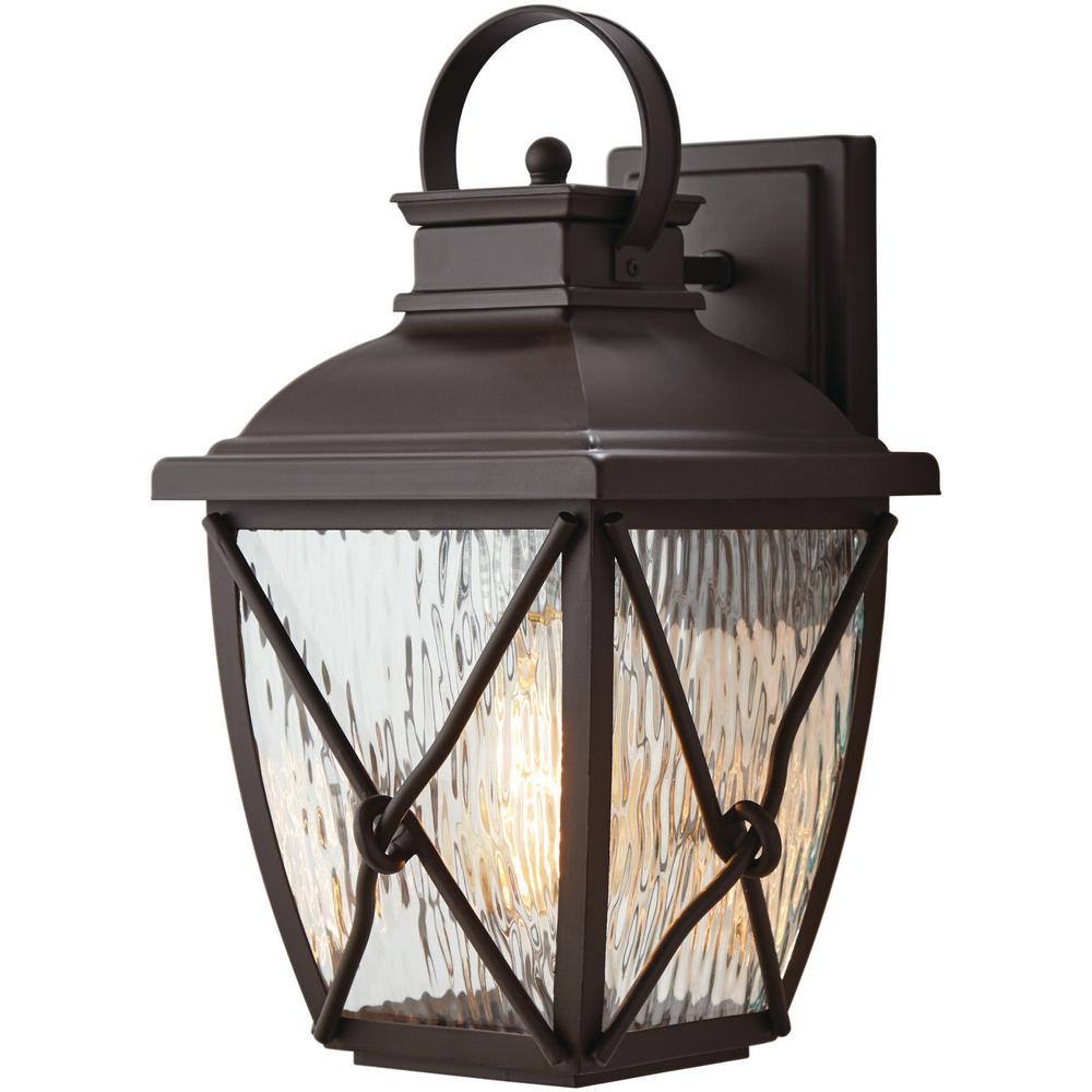 Home Decorators Collection Springbrook 1 Light Rustic Outdoor Wall Lantern Sconce Hb7087 314 The Depot - Rustic Outdoor Wall Lamps Home Decorators Collection Springbrook 1 Light Rustic Outdoor Wall Lantern Sconce Hb7087 314 The Depot - Rustic Outdoor Wall Lamps
