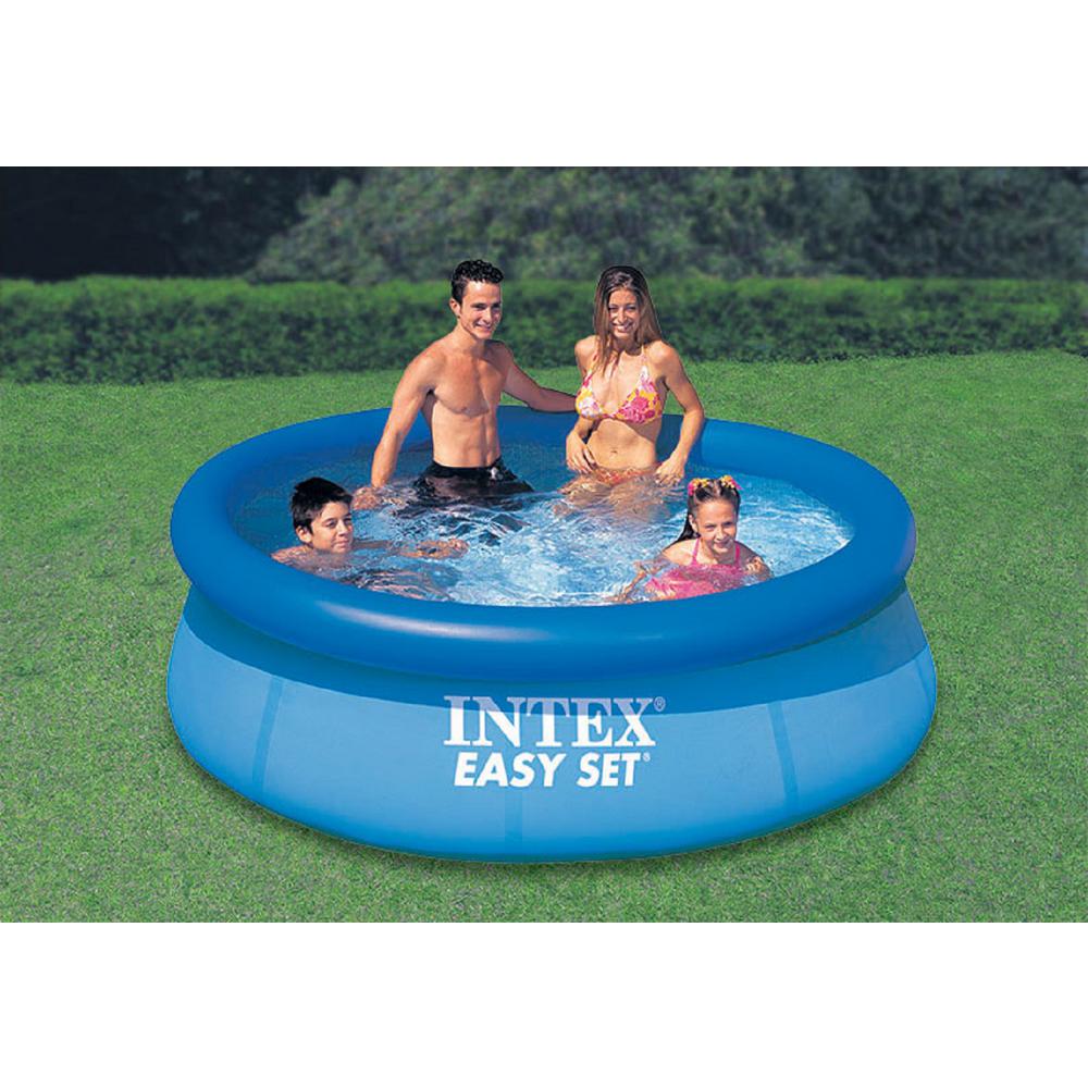 round inflatable pool