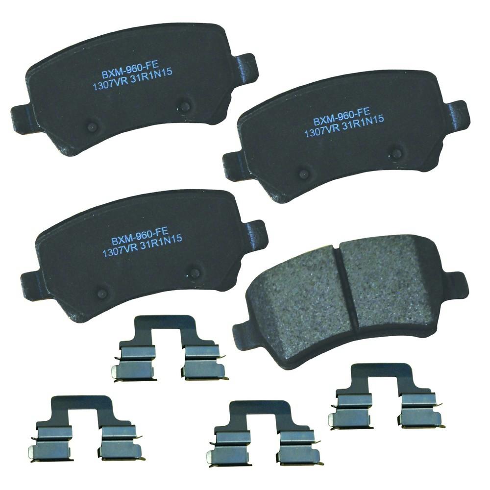 Bendix Rear Stop SemiMetallic Disc Brake Pad fits 20072015 Volvo S80