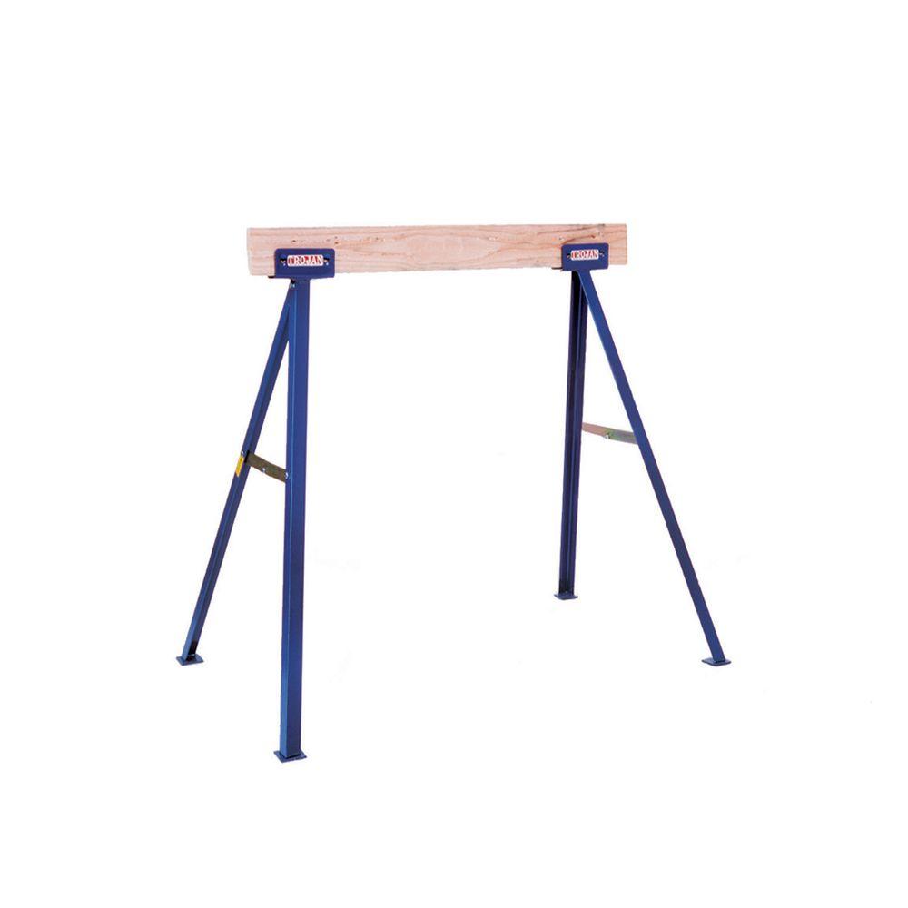 Trojan Quality Tools 35 In Tall Sawhorse TS35 The Home Depot   Trojan Quality Tools Saw Horses Ts35 64 1000 