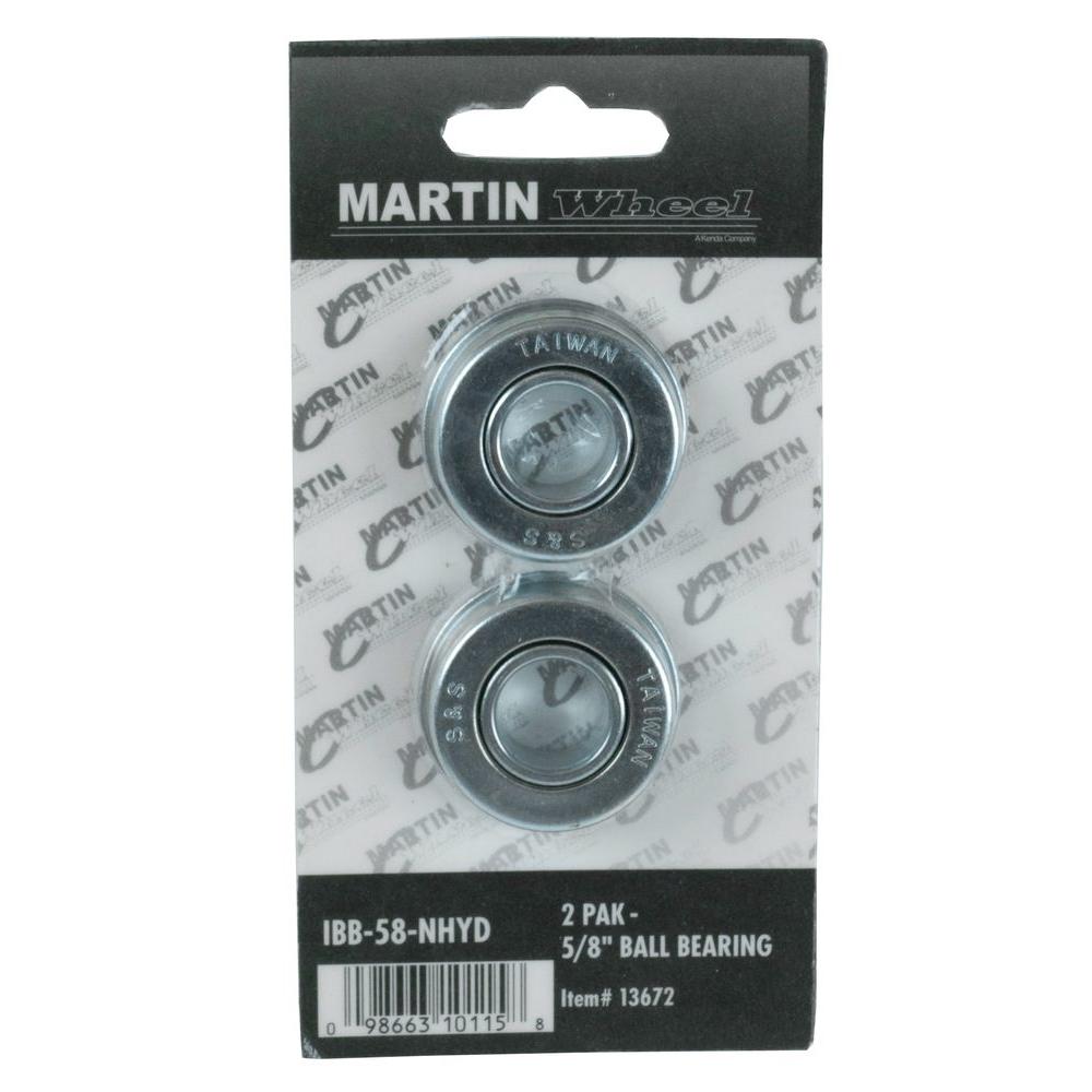 Martin Wheel 5/8 in. Industrial Ball Bearings (2Pack)IBB58NHYD