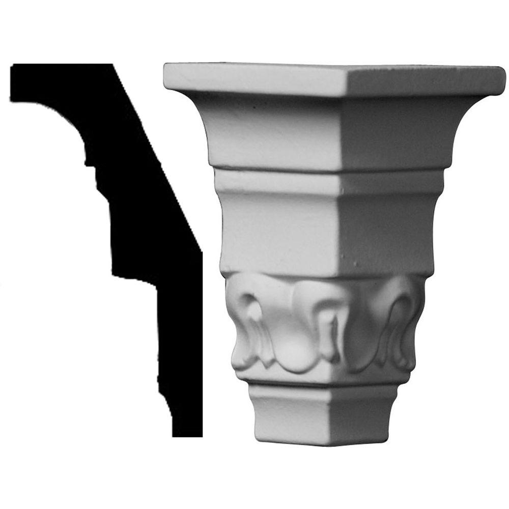 Ekena Millwork MOC03X03BE-CASE-4 Outside Corner Moulding Factory Primed