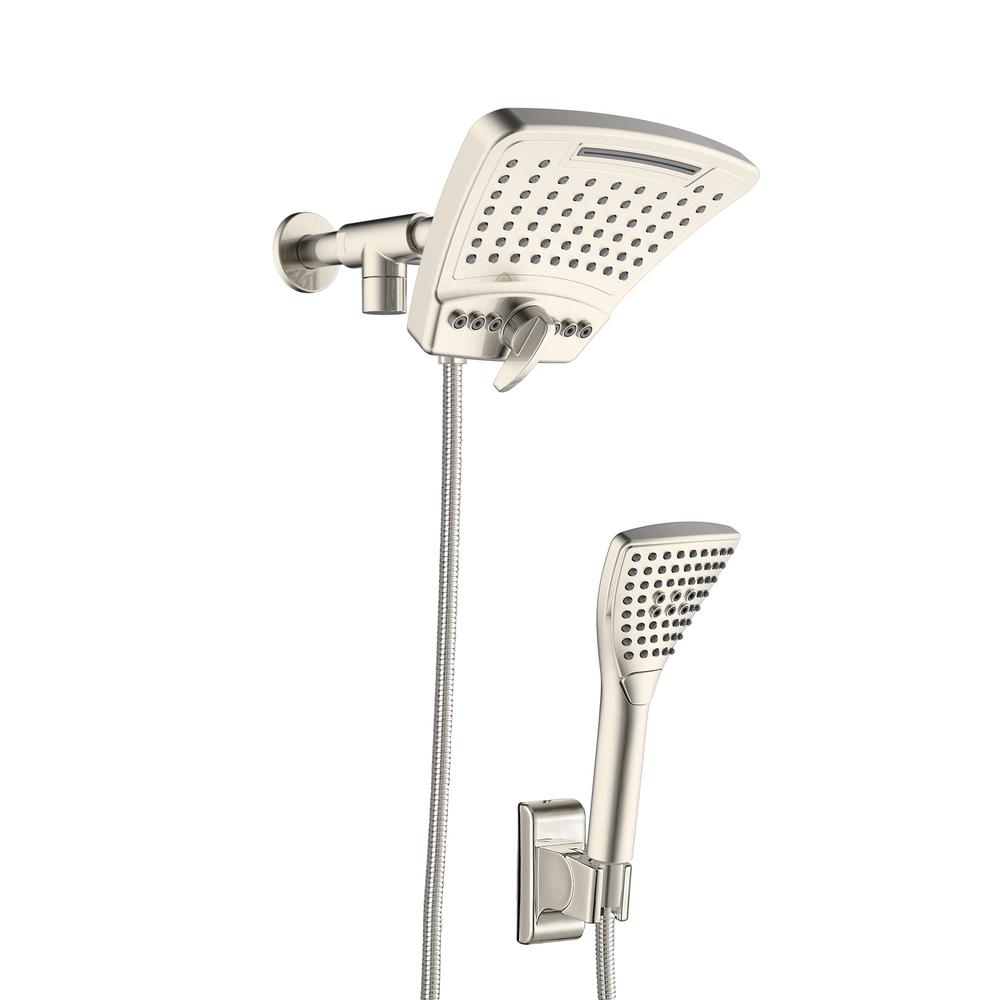 High Pressure Dual Shower Heads Shower Heads The Home Depot