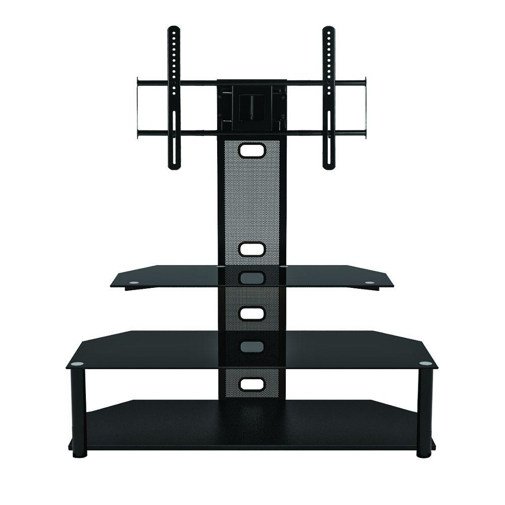 Black Glossy Entertainment Center