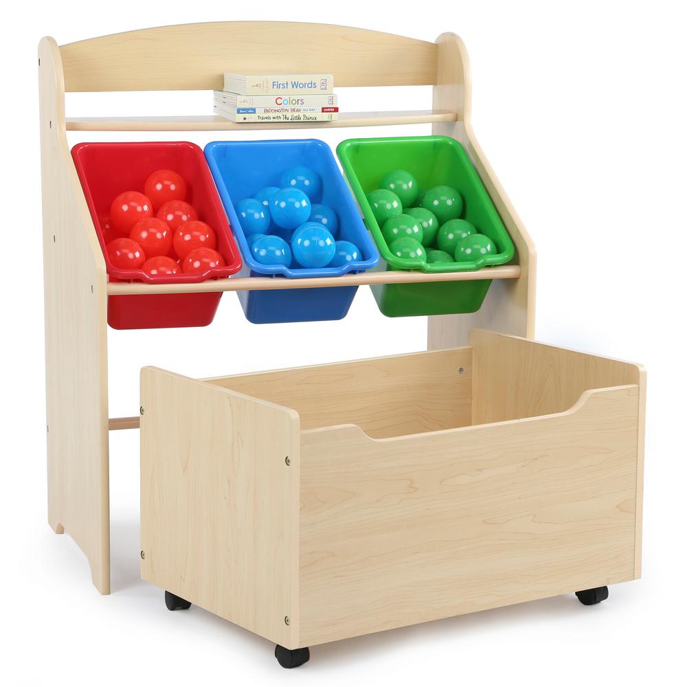 rolling toy box