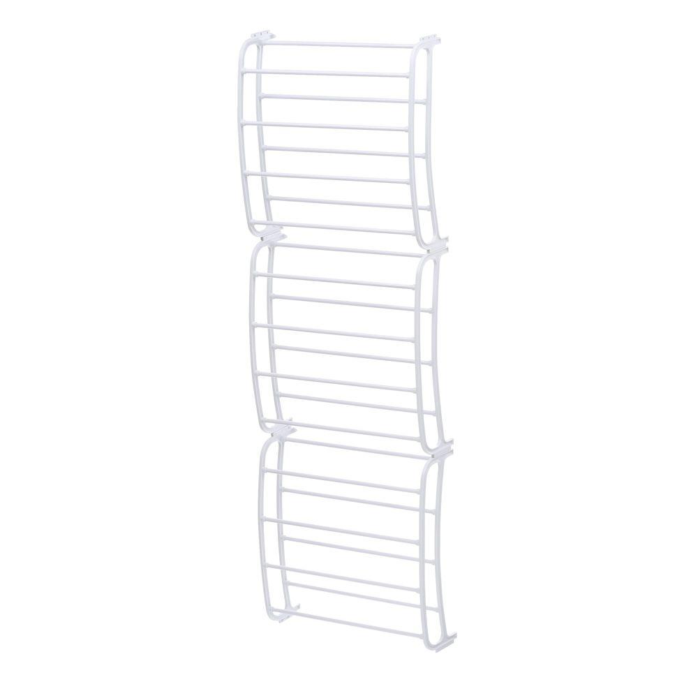 HDX 36Pair OvertheDoor Shoe RackEHSRHD036 The Home Depot