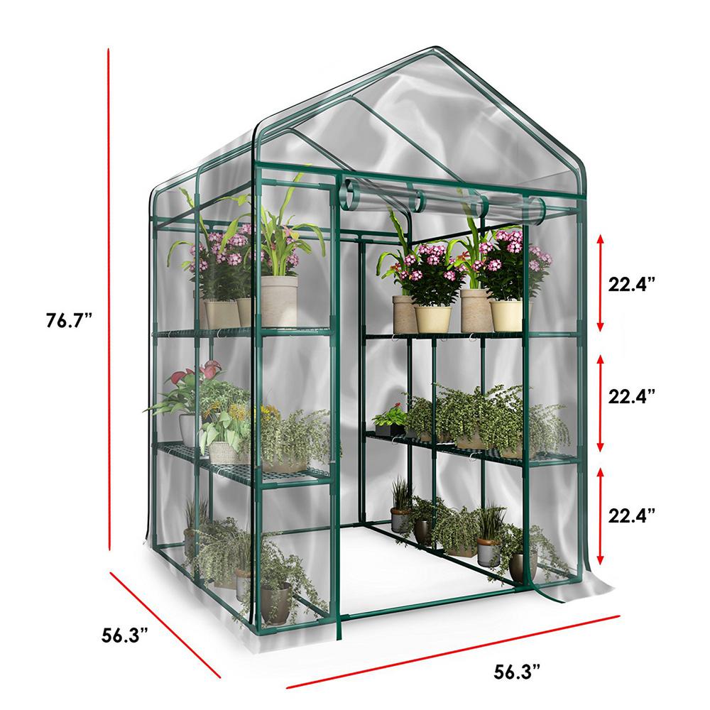 Trademark 4 7 Ft W X D 6 H Walk In Indoor Outdoor 6 4 Ft H Walk In Indoor Outdoor