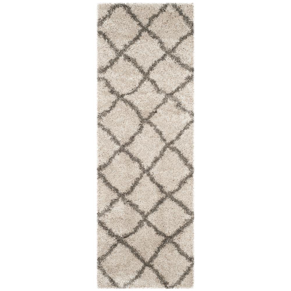 Safavieh Belize Shag Taupe/Gray 2 ft. x 5 ft. Runner RugSGB489D25