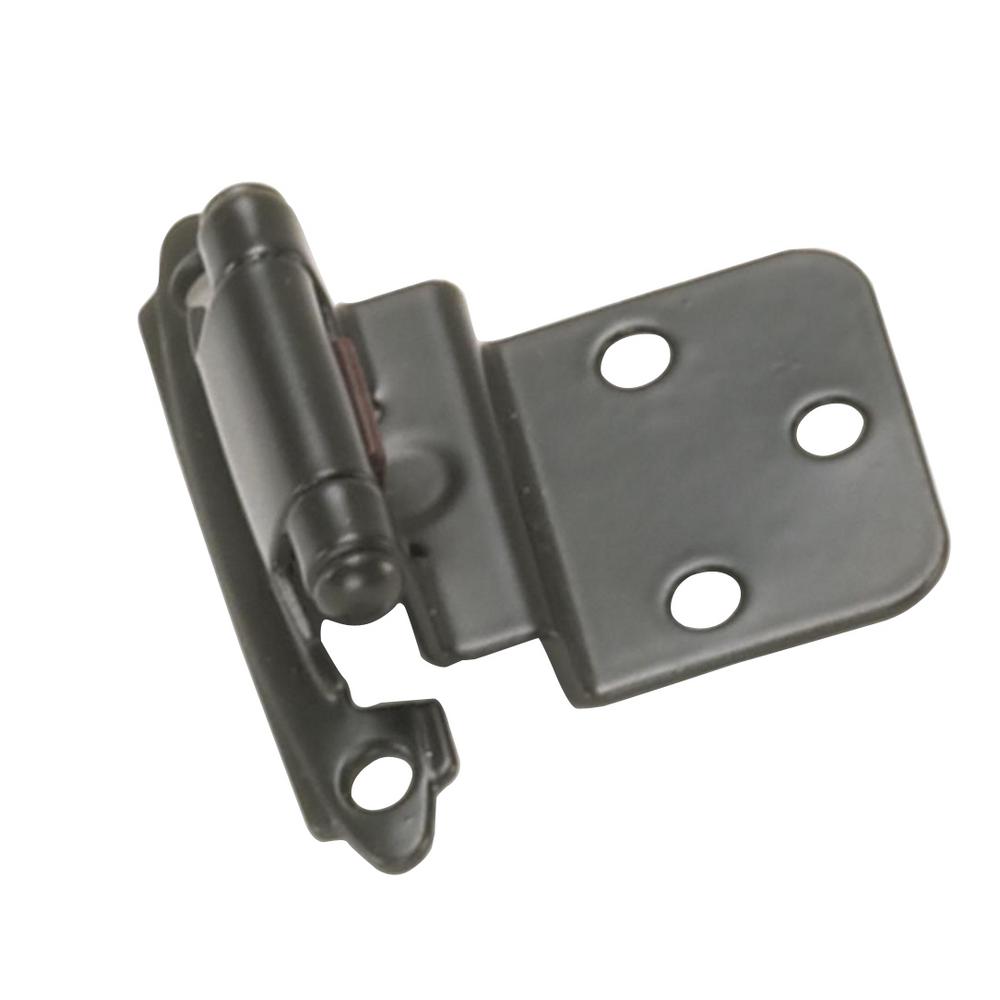 Laurey No Inset Oil Rubbed Bronze Self-Closing Hinge (1-Pair)-28766 ...