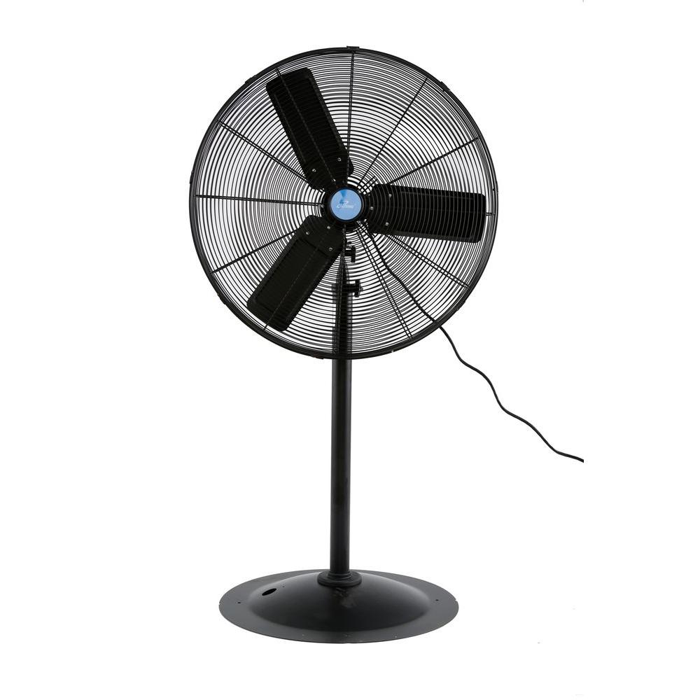 fan pedestal floor fans industrial depot iliving height cfm cooling duty heavy electric portable outdoor adjustable homedepot heating velocity rating