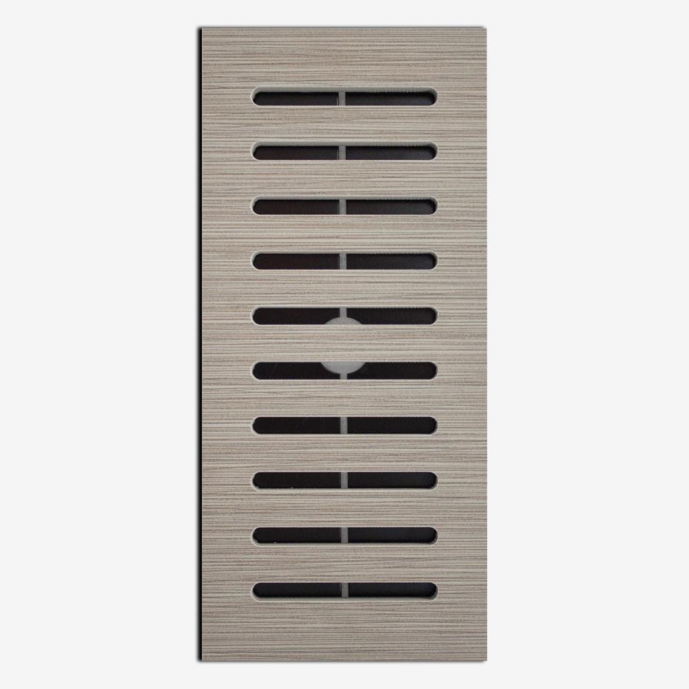 Made2Match MS-International Metro Charcoal Glazed Porcelain Wide Grain 5 inch x...
