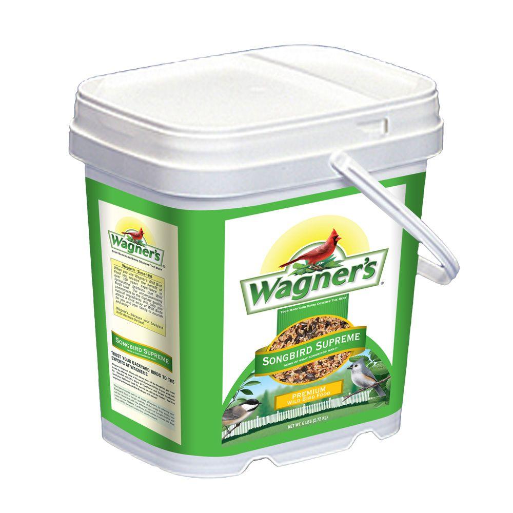 Wagner's 7 lb. Songbird Supreme Wild Bird Food Bucket42042 The Home